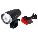 Комплект фар SIGMA, фары LIGHTSTER и CUBERIDER II, 18430, изображение  - НаВелосипеде.рф