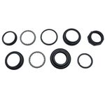 Рулевой набор MESSING  велосипедный, сталь, 1 1/8", 28,6/34/30, черный, 5-390508 , изображение  - НаВелосипеде.рф