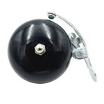 Звонок велосипедный Vinca Sport Vintage черный металлик, диаметр 53мм  YL 03 black, изображение  - НаВелосипеде.рф