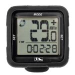 Велокомпьютер M-WAVE, 14 функций, беспроводной, силиконовый сменный корпус, черный, 5-244710, изображение  - НаВелосипеде.рф