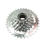 Кассета FALCON CS-804, 8 скоростей, дискретная, 11-13-15-18-20-22-24-34T, хромированная, CS-804(?), изображение  - НаВелосипеде.рф