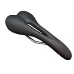 Седло велосипедное VELO, спорт, 272х131мм, микрофибра, поролон, 191г, чёрное, VL-1133, изображение  - НаВелосипеде.рф