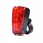 Фонарь задний Vinca Sport (5 диодов, 2 LED габарита, эффект лазерных лучей), VL 2L-А, изображение  - НаВелосипеде.рф