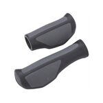 Грипсы велосипедные BBB InterGrip, 92mm/132 mm, черный/серый, BHG-77, изображение  - НаВелосипеде.рф