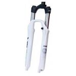 Вилка велосипедная RST Dirt RA11, 26 х 28,6, пружинно-эластомерная, V+D, белая, 8-20344103, изображение  - НаВелосипеде.рф