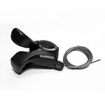 Шифтер велосипедный Shimano Tourney, TX30-LN, 3(Frict)скорости, 1800мм, ASLTX30LFBT, изображение  - НаВелосипеде.рф