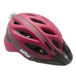 Велошлем Etto City Safe, цвет  красный (матовый) с логотипом "Etto", L/XL (57-60см), 342206, изображение  - НаВелосипеде.рф