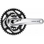 Система шатунов велосипедная Shimano Deore XT M780, 170 мм, 42/32/24T, с кареткой, серебристая, IFCM780C224X, изображение  - НаВелосипеде.рф
