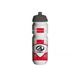 Фляга  TACX/Author 100% биопластик, Shield 4 0.85л серо-бело-красная, 8-14064202, изображение  - НаВелосипеде.рф