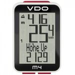 Велокомпьютер VDO M4WL, 12 функций, беспроводной, черно-белый, 4-30041, изображение  - НаВелосипеде.рф