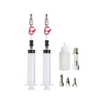 Набор для заправки гидролинии маслом JAGWIRE WST030, с адаптерами Avid, Formula, Hayes, WST030, изображение  - НаВелосипеде.рф