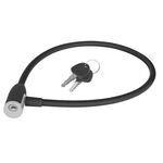 Велосипедный замок KELLYS KLS JOLLY, тросовый, на ключ, 12 x 650 мм, чёрный, Lock KLS JOLLY Sky, изображение  - НаВелосипеде.рф