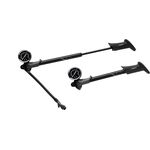 Насос для велосипеда высокого давления Kross SKEIRON, алюминий,  с манометром, T4CPO000120, изображение  - НаВелосипеде.рф