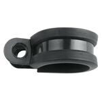 Клипса велосипедная SKS, Р-образная, для крыльев и защиты цепи, на перо вилки, черный, 8909, изображение  - НаВелосипеде.рф