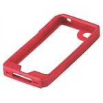 Рамка для телефона BBB Patron I4, силикон, красный, BSM-32, изображение  - НаВелосипеде.рф