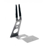 Подставка для велосипеда PRO, серебристая, серо/черная, PR100399, изображение  - НаВелосипеде.рф