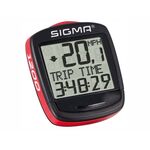 Велокомпьютер SIGMA Baseline 1200, 12 функций, проводной, черный, 01950, изображение  - НаВелосипеде.рф