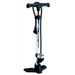 Насос напольный велосипедный BBB AirBoost steel pump, с манометром, черный, BFP-21, изображение  - НаВелосипеде.рф