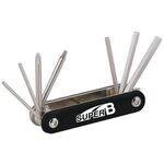 Мультитул 7 в 1 SUPER В TB-9600 , шестигранники 2,5/3/4/5/6мм, отвертки , TB-9600, изображение  - НаВелосипеде.рф