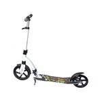 Самокат Sun color SC33, алюминий, складной, 230+180мм, подшипник ABEC-7, до 100кг, белый, 00-170034, изображение  - НаВелосипеде.рф