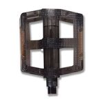 Педали велосипедные Vinca Sport, поликарбонад, платформа 104x95мм, ось 9/16", VP 855c black, изображение  - НаВелосипеде.рф