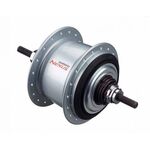 Велосипедная втулка планетарная SHIMANO Nexus, 32 отверстия, 8 скоростей, серебристый, KSGC60118RBS, изображение  - НаВелосипеде.рф