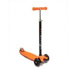 Самокат Sun Color ABEC-7 детский, алюминий/пластик, 120 и 80 мм, до 60кг, оранжевый, 00-170073-1, изображение  - НаВелосипеде.рф