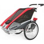 Велоприцеп / коляска THULE Cougar1 / Кугар 1+(вело сцепка) красный, 10100934, изображение  - НаВелосипеде.рф