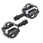 Педали велосипедные BBB clipless ForceMount crmo axle, черный, сталь, BPD-14_black, изображение  - НаВелосипеде.рф