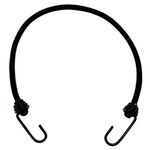 Резинка на багажник M-Wave 50х8мм с крючками, для крепления, черная, 5-780160, изображение  - НаВелосипеде.рф