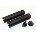 Ручки на руль для велосипеда CLARK`S cl0211 резиновые 130мм антискольз. с 2 фиксат. 3-334 , изображение  - НаВелосипеде.рф