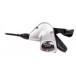 Шифтер Shimano Alfine, SL-S503, 8скоростей, трос+оплетка, для CJ-8S20, цвет серебро ESLS503210LLS, изображение  - НаВелосипеде.рф