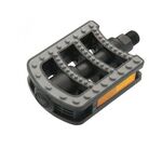 Педали WELLGO, CITY/TREKKING, пластик/Kraton, ось из бористой стали, 9/16", с подшипниками, LU-T9, изображение  - НаВелосипеде.рф