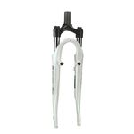 Вилка велосипедная RST Sofi T8-7, 28, пружинно-эластомерная, V-брэйк, серебристая, 5-395572, изображение  - НаВелосипеде.рф