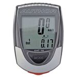 Велокомпьютер AUTHOR/CAT10, 10 функций, проводной, черно-серый, 8-13111060, изображение  - НаВелосипеде.рф