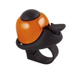 Звонок  M-WAVE алюм./пластик мини D=36мм громкий и долгий звук оранжевый 5-420147 , изображение  - НаВелосипеде.рф