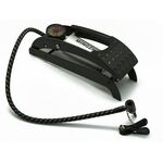 Насос велосипеный TBS ножной, однокамерный, 55 ммХ120 мм, с манометром, в цветной коробке, H801B-5, изображение  - НаВелосипеде.рф