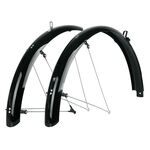 Крылья велосипедные SKS BLUEMELS SHINY 26" 65, black, 10114, изображение  - НаВелосипеде.рф