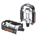 Педали велосипедные BBB mtb regular BigFeet, черный/серебро, алюминий, BPD-16, изображение  - НаВелосипеде.рф