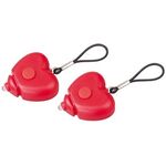 Фонарик декоративный Vinca Sport "сердце", 1 яркий диод, 2 режима работы, VL 178-3, изображение  - НаВелосипеде.рф