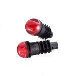 Фонарики PROFEX в торец руля 1 диод автоматическое включение 5-221185, изображение  - НаВелосипеде.рф