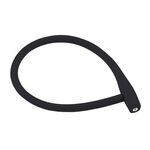Велосипедный замок Knog Kransky тросовый, на ключ, 11 х 1000 мм, Цвет Black, 11423, изображение  - НаВелосипеде.рф