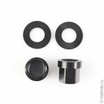 Гайка Code Alloy 10мм, NUT-138-BLK-10, изображение  - НаВелосипеде.рф