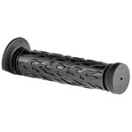 Грипсы велосипедные VELO VLG-409D2, Kraton/гель, с полуфланцами, с закрытым концом, 135мм, VLG-409D2, изображение  - НаВелосипеде.рф