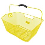 Велокорзина M-WAVE, задняя, на багажник, желтый, 5-431616, изображение  - НаВелосипеде.рф