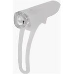 Фара передняя в силиконовом корпусе Vinca Sport (1 диод белого свечения,2 реж. работы) белый VL 267-G white, изображение  - НаВелосипеде.рф