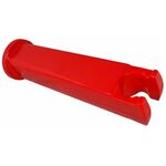 Устройство настенное Peruzzo COOL BIKE RACK, универсальное, для хранения велосипеда, красный, 405/R, изображение  - НаВелосипеде.рф