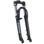 Вилка велосипедная RST Capa T8 ML, 26 х 28,6, пружинно-эластомерная, V+D, черная, 5-395503, изображение  - НаВелосипеде.рф