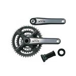 Система шатунов велосипедная Shimano XTR FC-M970, шатуны 175 мм 44/32/22T с кареткой IFCM9702E422, изображение  - НаВелосипеде.рф