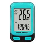 Велокомпьютер Vinca Sport, 12 функций, беспроводной, синий, V-3600 blue, изображение  - НаВелосипеде.рф
